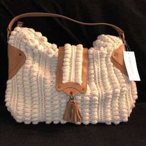 NWT Calvin Klein knit sweater pocketbook